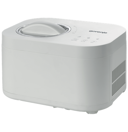 Gorenje Ice cream maker ICM10W Capacity 1 L, White