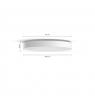 Philips Hue Enrave XL ceiling lamp white