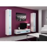 Shelf unit VIGO NEW 180/40/30 white/white gloss