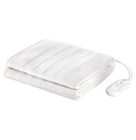 Tristar Electric blanket  BW-4751 Number of heating levels 3, Number of persons 1, Washable, Polyester, White