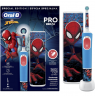 Oral-B Electric Toothbrush with Travel Case Vitality PRO Kids Spiderman  Rechargeable For children Number of brush heads include