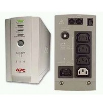 APC Back-UPS CS 350 UPS AC 230V 210Watt 350VA RS-232 USB output connectors 4 beige