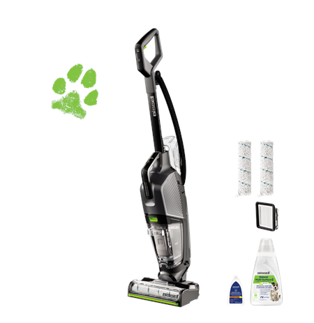 Bissell Crosswave HydroSteam Pet Pro All-in one Multi-Surface Cleaner, Grey Bissell