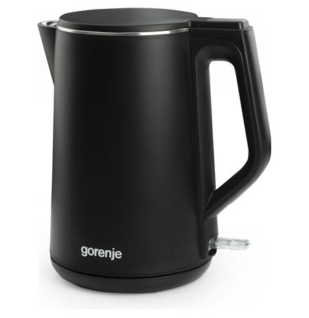 Gorenje Kettle K15DWBK Electric 2200 W 1.5 L Stainless steel 360° rotational base Black