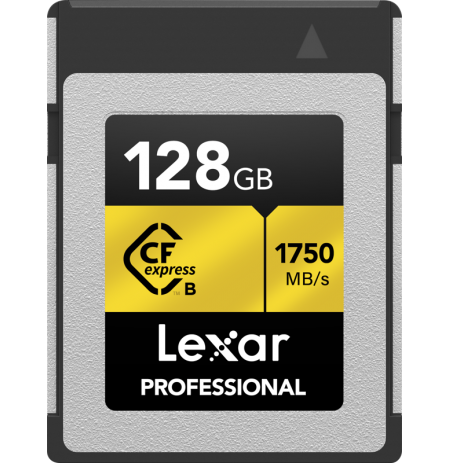 LEXAR CFEXPRESS PRO GOLD R1750/W1500 128GB