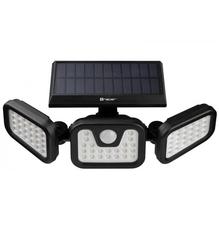Tracer 47191 Saturn LED solar floodlight with motion sensor