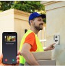 Tellur Smart WiFi Video DoorBell 1080P, Unlock function, Indoor chime, grey