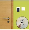 Tellur Smart WiFi Video DoorBell 1080P, Unlock function, Indoor chime, grey