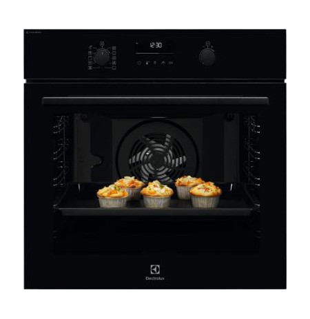 Juodos spalvos orkaitė Electrolux&quot,SteamBake&quot, EOD6P77WZ