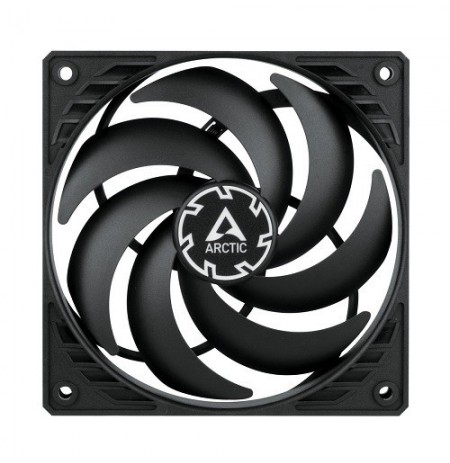 ARCTIC P12 SLIM PWM PST korpuso ventiliatorius, 4-pin, 120mm, siauras, juodas