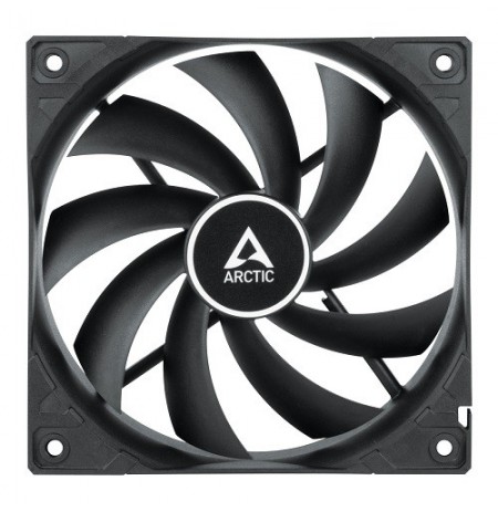 ARCTIC F12 PWM PST korpuso ventiliatorius, 4-pin, 120mm, juodas