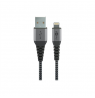 Goobay | Lightning to USB-A Textile Cable with Metal Plugs | 49268 | USB-A to Lightning