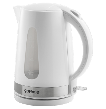 Gorenje Kettle K17WE Electric 2200 W 1.7 L Plastic + metal 360° rotational base White