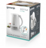 Gorenje Kettle K17WE Electric 2200 W 1.7 L Plastic + metal 360° rotational base White