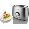 Gorenje Toaster T1000E Power 1000 W Number of slots 2 Housing material  Metal Stainless Steel