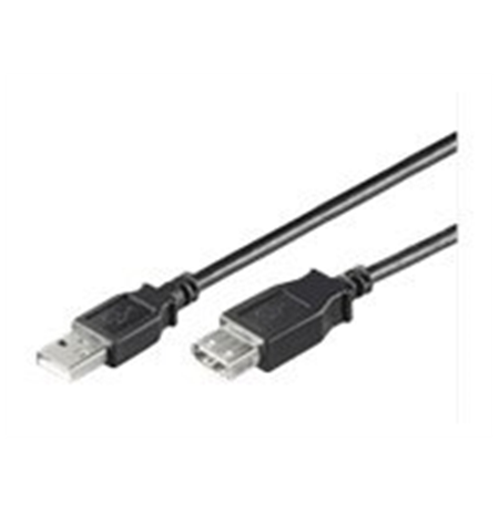Goobay USB 2.0 Hi-Speed Extension Cable, Black Goobay