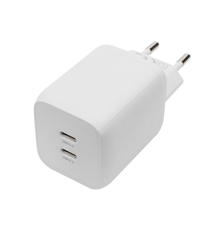 Digitus USB-C Charger, 2-port, 65W GaN Digitus