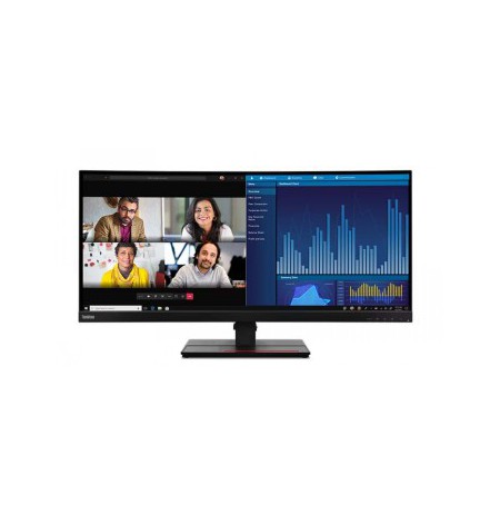 LENOVO P34W-20/ 34"/ IPS/ 3440X1440/ 21:9/ 60 HZ/ ULTRA-WIDE CURVED MONITOR, 3-SIDE NEAREDGELESS, DAISY CHAIN, USB-C (UP TO 100W
