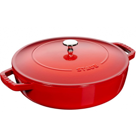 Deep frying pan with lid STAUB 28 cm 40511-474-0
