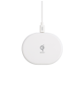 Bevielis kroviklis DELTACO, 10 W, USB-C, Qi, baltas QI-1039 / 1902335