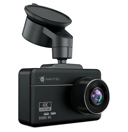 Navitel R980 4K dashcamwith Wi-Fi, GPS-informer, and digital speedometer Navitel