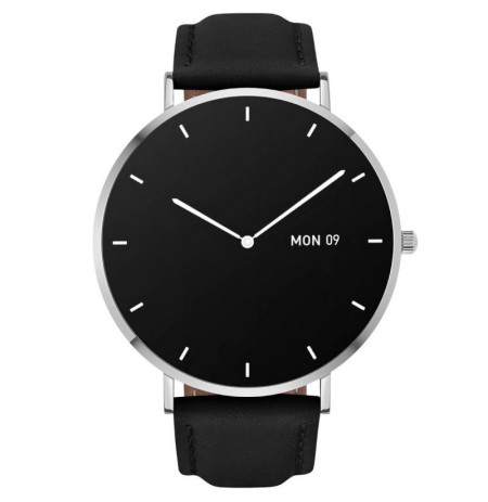 Išmanusis laikrodis Garett Verona silver-black leather