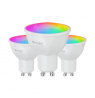 NANOLEAF ESSENTIALS Smart bulb Bluetooth MR16 GU10 Matter 5W 400LM color RGBCW 2700-6500K (NF080B02-3GU10) 3 pcs.