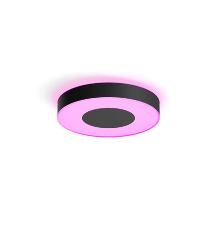 Philips Hue Infuse L ceiling lamp black Philips Hue Infuse L ceiling lamp black 52.5 W White and color ambiance 2000-6500 Blueto