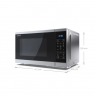 Sharp Microwave Oven YC-MS252AE-S Free standing 25 L 900 W Silver