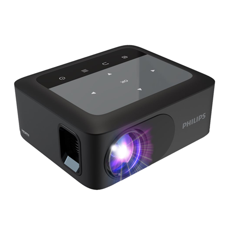 Philips NeoPix 110 Home Projector, 1280x720, 100lm, 16:9, 3000:1, Black Philips