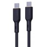 AUKEY CB-SCC101 USB-C Type-C Power Delivery PD 100W 5A 1m Silikon Black