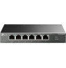TP-LINK | 6-Port Gigabit Switch with 3-Port PoE+ and 1-Port PoE++ | TL-SG1006PP | Unmanaged | Desktop