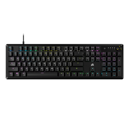 Corsair Mechanical Gaming Keyboard K70 CORE RGB Gaming keyboard Wired N/A RED USB Type-A Black