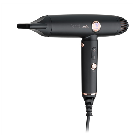 ETA Hair Dryer ETA931990000 Fenité Exclusive 1400 W Number of temperature settings 3 Ionic function Diffuser nozzle Black