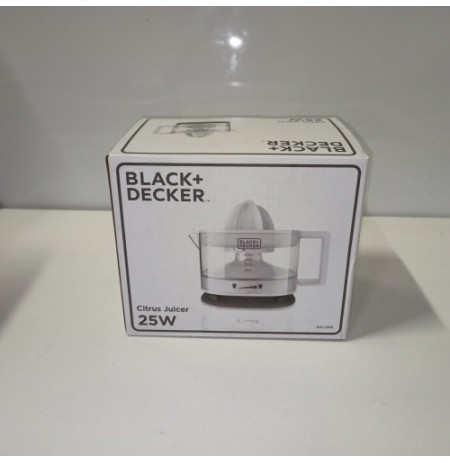 Black+Decker - BXCJ25E Citrus Juicer 25 Plastic 350 ml White