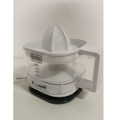 Black+Decker - BXCJ25E Citrus Juicer 25 Plastic 350 ml White