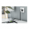 DIGITUS Safety Plug for Flush Mounting with 1 x USB Type-C, 1 x USB A Digitus