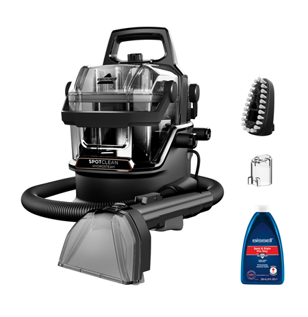 Bissell Portable Carpet and Upholstery Cleaner SpotClean HydroSteam Select Corded operating Washing function - V 1000 W Black