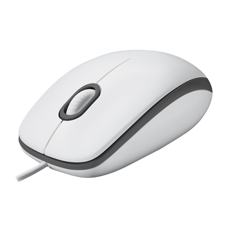 Logitech Mouse M100, White Logitech