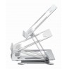 Gembird NBS-D1-03 Foldable notebook riser stand, silver