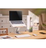 Gembird NBS-D1-03 Foldable notebook riser stand, silver