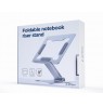 Gembird NBS-D1-03 Foldable notebook riser stand, silver