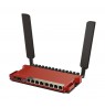 Mikrotik L009UiGS-2HaxD-IN wireless router Gigabit Ethernet Single-band (2.4 GHz) Red