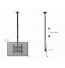 Gembird CM-70ST-01 Full motion TV ceiling mount, 32" - 70", 50kg