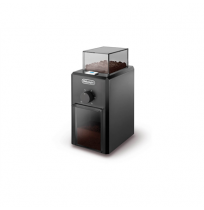 Grinder electric for coffee DeLonghi KG 79 (110W, grinding, black color)