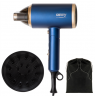 Camry | Hair Dryer | CR 2268 | 1800 W | Number of temperature settings 2 | Ionic function | Diffuser nozzle | Blue/Gold
