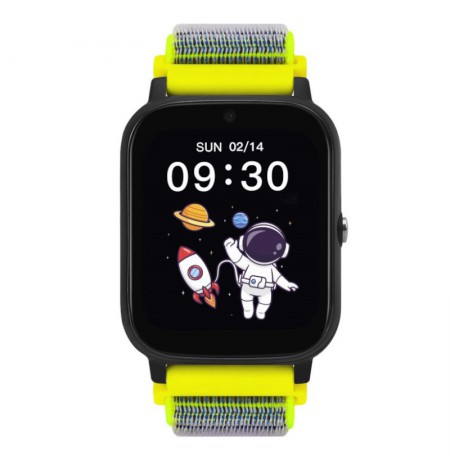 Išmanusis laikrodis vaikams su lietuvišku meniu Garett Kids Tech 4G Green velcro
