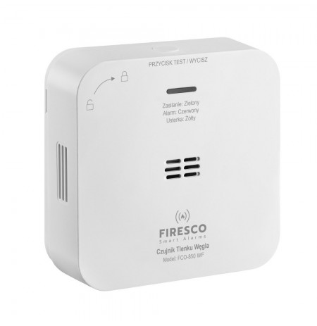 Anglies monoksido detektorius Firesco FCO-850 WF