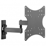 Goobay Wall mount 49714 FULLMOTION (S) TV wall mount Basic " Tilt, Swivel Black