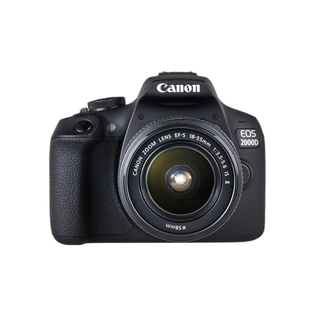 Canon SLR Camera Kit Megapixel 24.1 MP Image stabilizer ISO 12800 Display diagonal 3.0 " Wi-Fi Video recording APS-C Black
